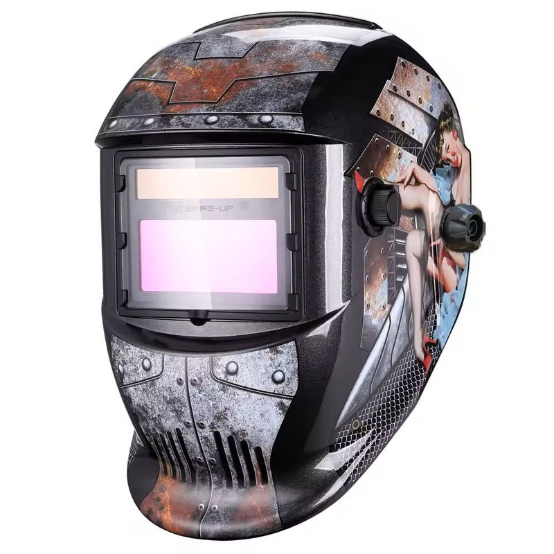 AutoDarkening Welding Helmet With True Color Shield 9