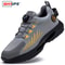 Mens Rotating Button Safety Shoes With Steel Toe Protection 6