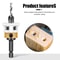 Adjustable Countersink Drill Bit Set For Woodworking And Precision Boring 15