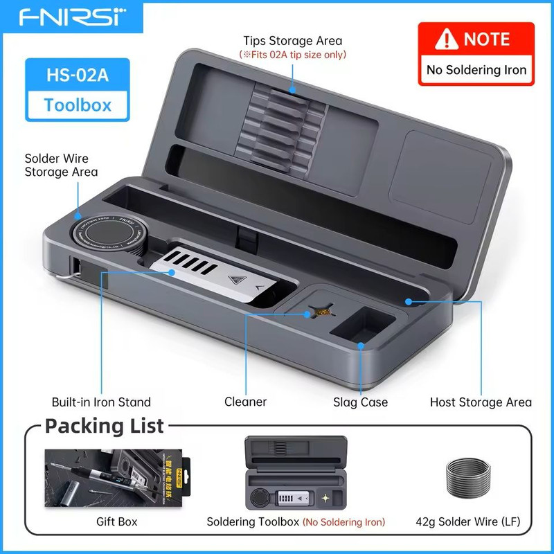 Heat Repair Toolbox Kit With Adjustable Temperature And Interchangeable Tips 7