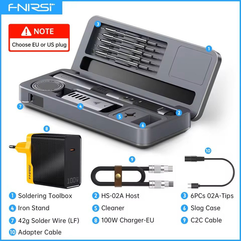 Heat Repair Toolbox Kit With Adjustable Temperature And Interchangeable Tips 11