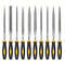 Precision Needle File Set With Non Slip Handles For Wood And Plastic 0