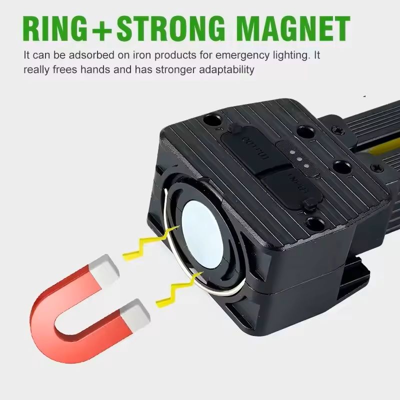 Multifunctional Folding COB Flashlight For Camping And Auto Repair 2