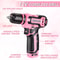 Cordless Drill And Hand Tool Combo Kit With Storage Case And 12V Power Driver 2