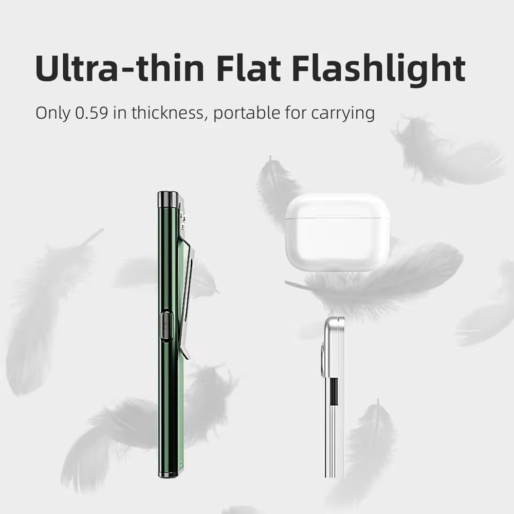 Mini Magnetic LED Keychain Flashlight With 800LM COB Work Light 2