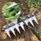 Heavy Duty Carbon Steel Garden Rake With 5 To 8 Teeth For Weeding And Soil Cultivation 3