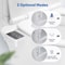 Ultra Thin Non Electric Bidet Toilet Seat Attachment With Side Control And Dual Nozzles 1