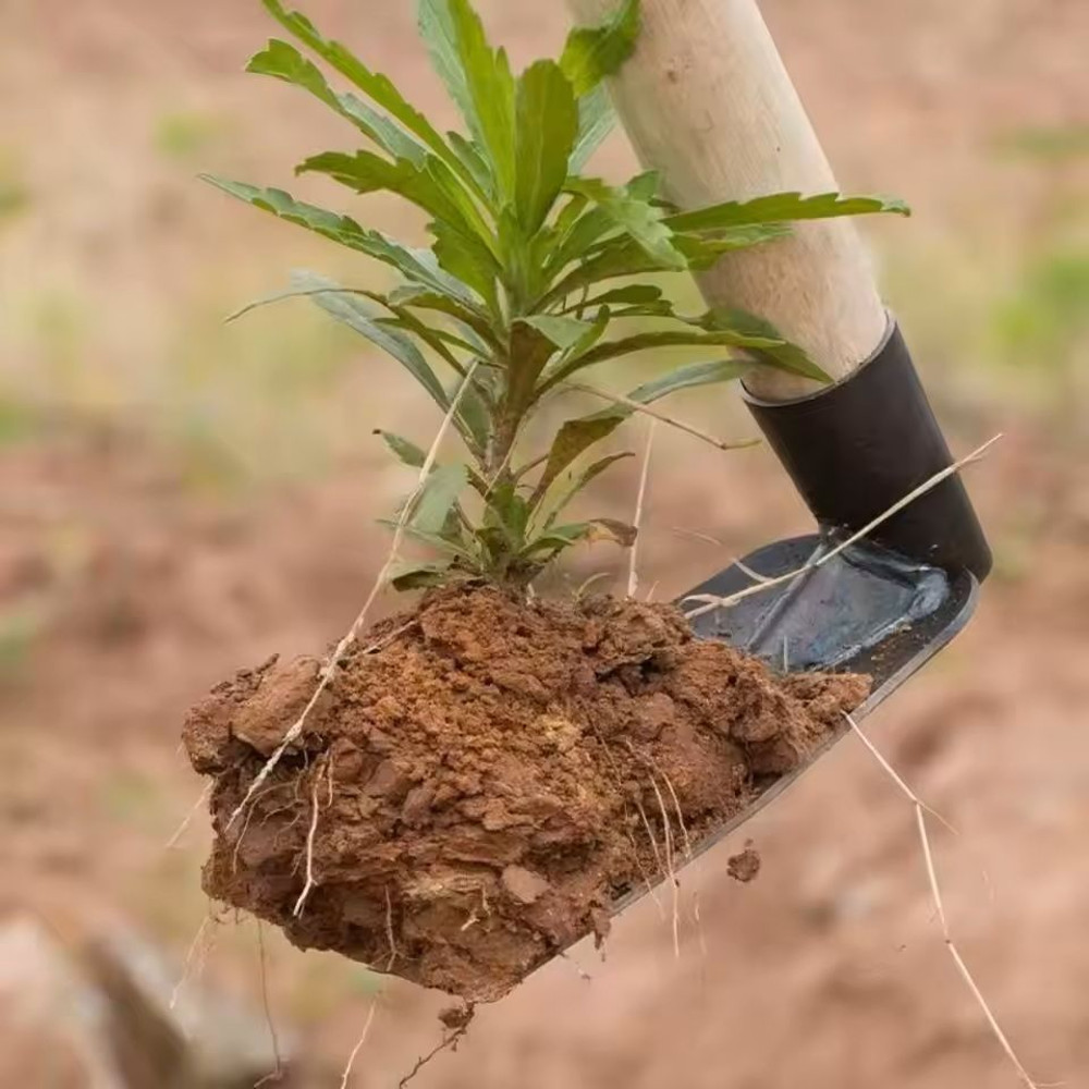 Forged Steel Garden Hoe For Digging And Weeding In Soil And Flower Beds 1