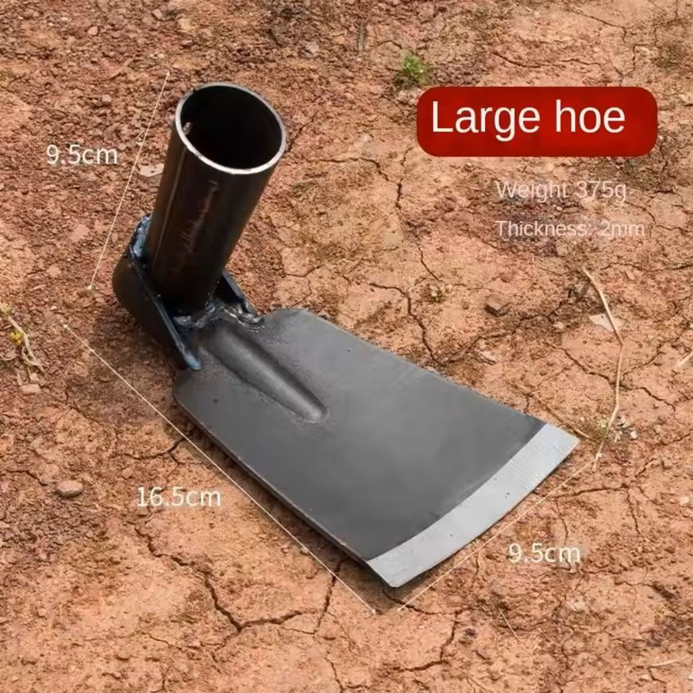 Forged Steel Garden Hoe For Digging And Weeding In Soil And Flower Beds 11