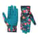 Puncture Resistant Leather Gardening Gloves For Women With Breathable Grip Design 4