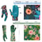 Puncture Resistant Leather Gardening Gloves For Women With Breathable Grip Design 9