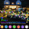 Starburst Solar Firefly Garden Lights Waterproof Outdoor LED Pathway Decor 1 To 12 Pack 1