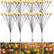 WindDriven Solar Firefly Lights  LED Garden Lawn Pathway Landscape Decor 0