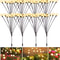WindDriven Solar Firefly Lights LED Garden Lawn Pathway Landscape Decor 0