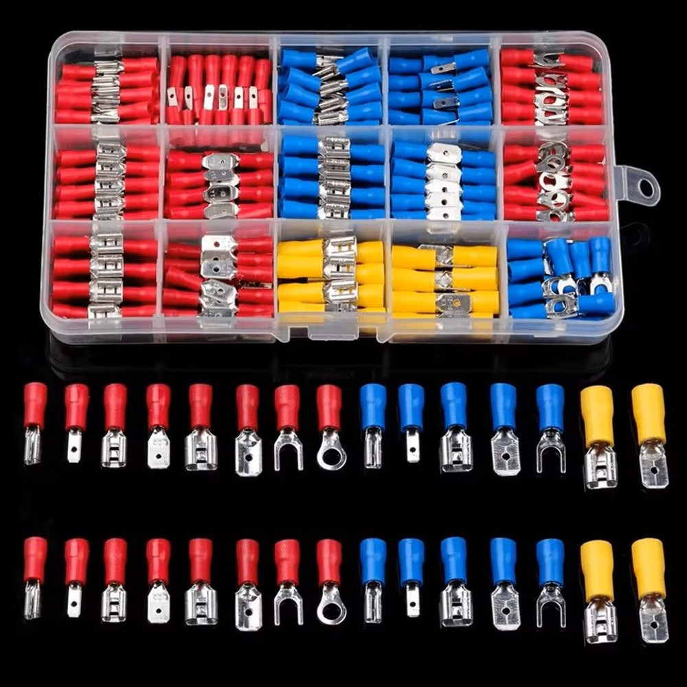 280pcs Insulated Wire Connector Kit For Crimping And Repairs 0
