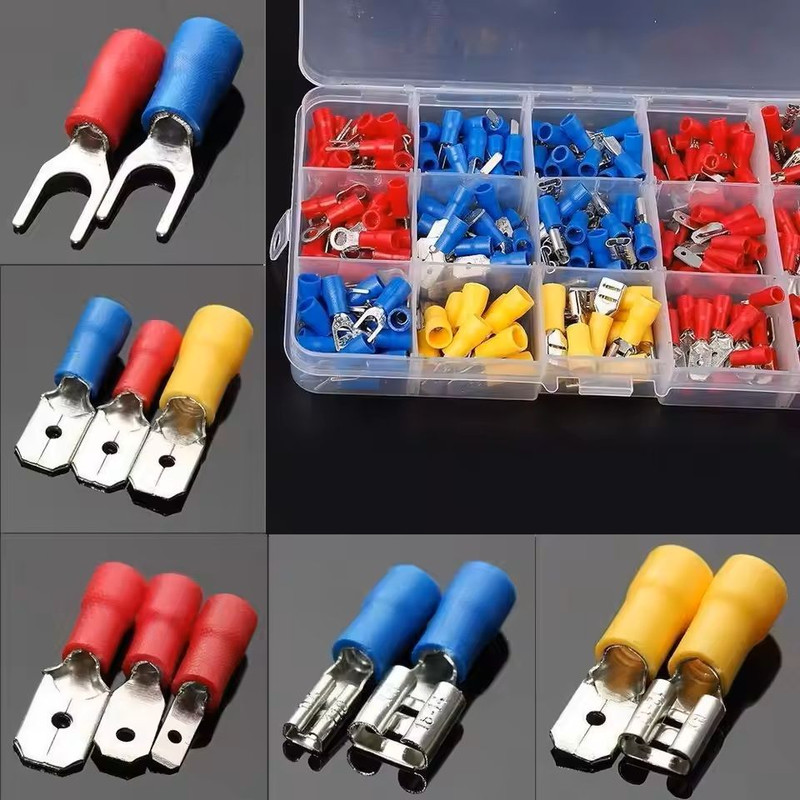 280pcs Insulated Wire Connector Kit For Crimping And Repairs 7