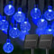 LED Solar String Lights Outdoor Waterproof Crystal Globe Lights With 8 Modes 7