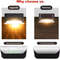 Warm White LED Solar Step Lights Outdoor Waterproof Pathway And Stair Lamps 432 Pack 15