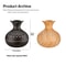 Wood Grain USB Humidifier 300ml Desktop Aroma Diffuser And Air Moisturizer For Home Or Office 1
