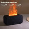 Mini Flame Aroma Diffuser Air Humidifier Cool Mist Ultrasonic LED Oil Diffuser For Home Or Office 7