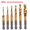 Hex Shank Titanium Drill And Tap Bit Set Metric Thread Cutter For Metal And Wood M3 To M10 23