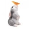 Solar Bunny Garden Statue With LED Butterfly Light 1