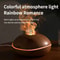 Wood Grain Ultrasonic Oil Diffuser With Remote And LED Lights 6