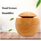USB Mini Wood Grain Aroma Diffuser And Air Purifier 0