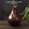 Wood Grain Ultrasonic Vase Humidifier With Night Light 0