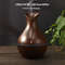 Wood Grain Ultrasonic Vase Humidifier With Night Light 3