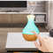 Wood Grain Ultrasonic Vase Humidifier With Night Light 7
