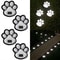 Solar Paw Print Garden Lights For Lawn And Pathway 4