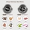 High Power Coffee Grinder With Detachable Grinding Cups For Kitchen Use 4