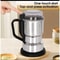 Electric Coffee Grinder With Stainless Steel Blade And Portable Handle 2