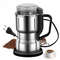 Electric Coffee Grinder With Stainless Steel Blade And Portable Handle 0