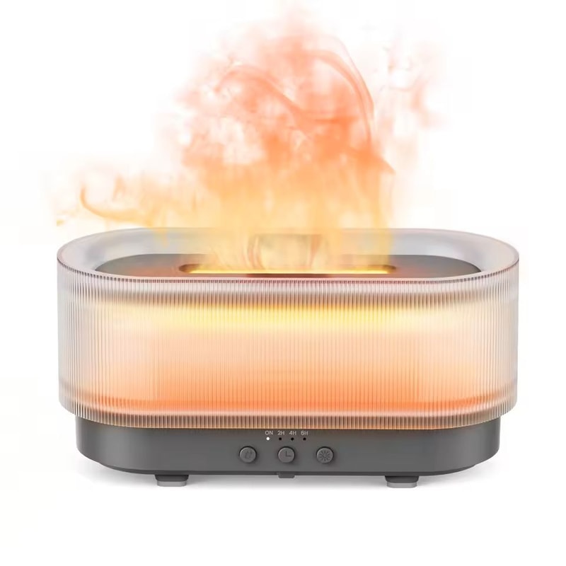 Sejoy Flame Aroma Diffuser With Cool Mist And Color Changing Light 9