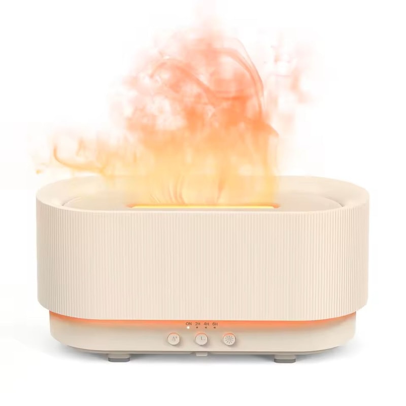 Sejoy Flame Aroma Diffuser With Cool Mist And Color Changing Light 6