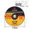 5 Piece Cutting Disc Set For Metal And Wood With Angle Grinder Compatibility 2