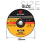 5 Piece Cutting Disc Set For Metal And Wood With Angle Grinder Compatibility 6