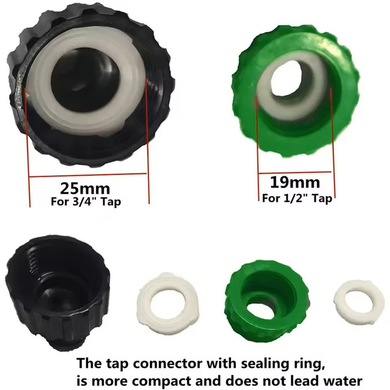 Quick Connect Garden Hose Coupler Set For 12 Inch Pipes 6