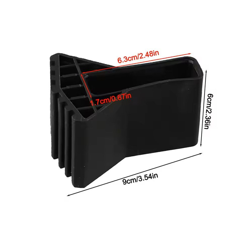 Non Slip Ladder Foot Pads Set Of 4 For Furniture And Chair Legs 5