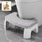 Ergonomic Waterproof Toilet Foot Stool NonSlip Bathroom Aid For All Ages 0