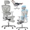 Ergonomic Mesh Office Chair With Foot Rest 2