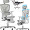 Ergonomic Mesh Office Chair With Foot Rest 6