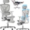 Ergonomic Mesh Office Chair With Foot Rest 6