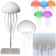 Cartoon Dancing Jellyfish Night Light RGB Gradient LED Lamp With Voice Control And TypeC Charging 6