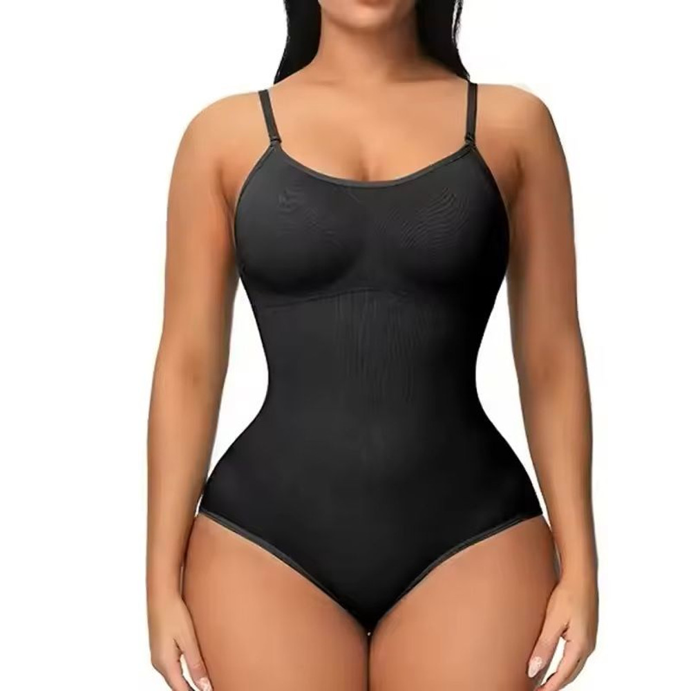 Seamless Tummy Control Bodysuit With Butt Lifting Shaper Support 7