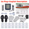 Full Body EMS Muscle Stimulator Massage Device With Pads And Digital Display 8