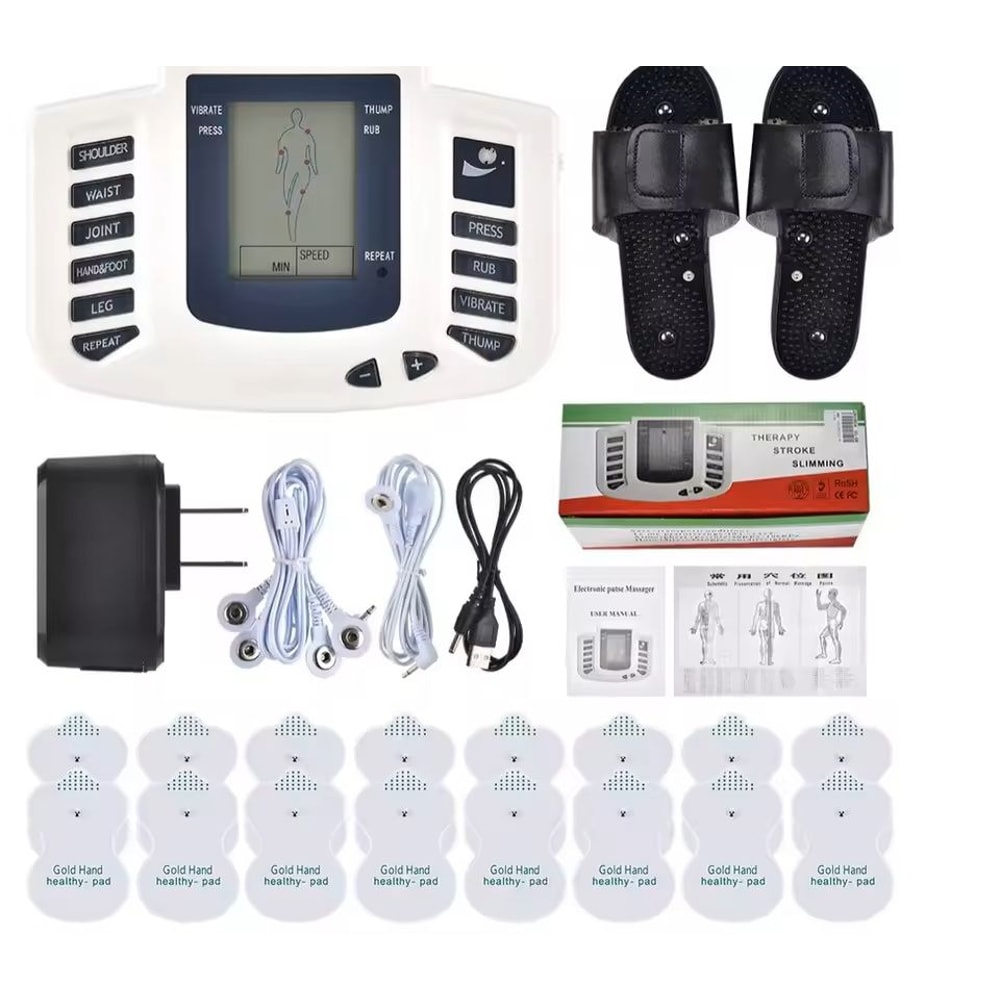 Full Body EMS Muscle Stimulator Massage Device With Pads And Digital Display 11
