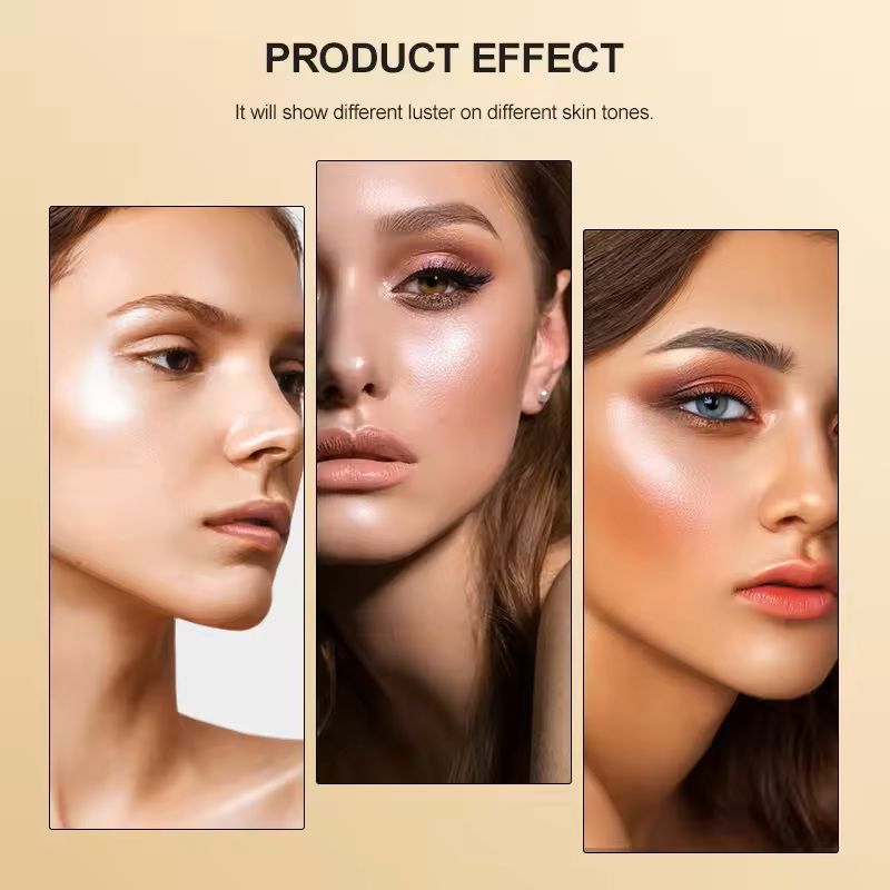 Diamond Glow Highlighter Spray With 6 Color Shimmer And Waterproof Finish 6